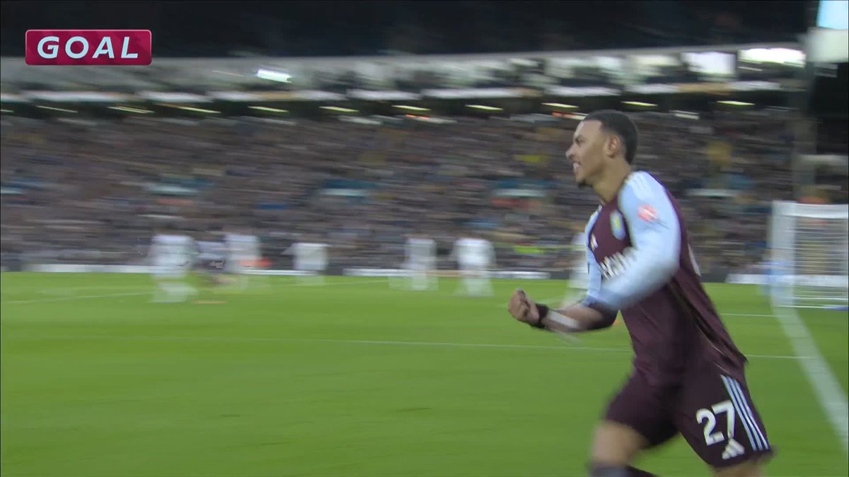 INSTANT impact from Donyell Malen! A delicate touch from Morgan Rogers brings Villa level! 🟣