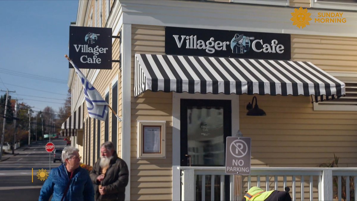 In Camden, Maine, at the Villager Cafe, customers can have their breakfast or lunch with a side of news, a weekly newspaper called The Midcoast Villager, which the cafe helps support. Both are owned by longtime Maine media mogul Reade Brower, who talks with Martha Teichner about dishing up sustainable journalism.
