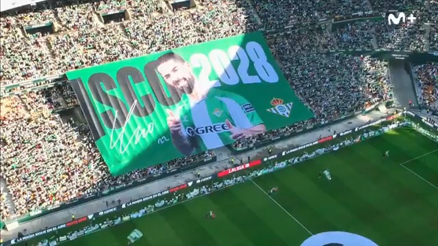 𝐈𝐒𝐂𝐎 𝟐𝟎𝟐𝟖 💚 El Real Betis Balompié 🌴💚 anuncia la renovación del capitán verdiblanco con esta imagen. #LALIGAEASPORTS #LaCasaDelFútbol