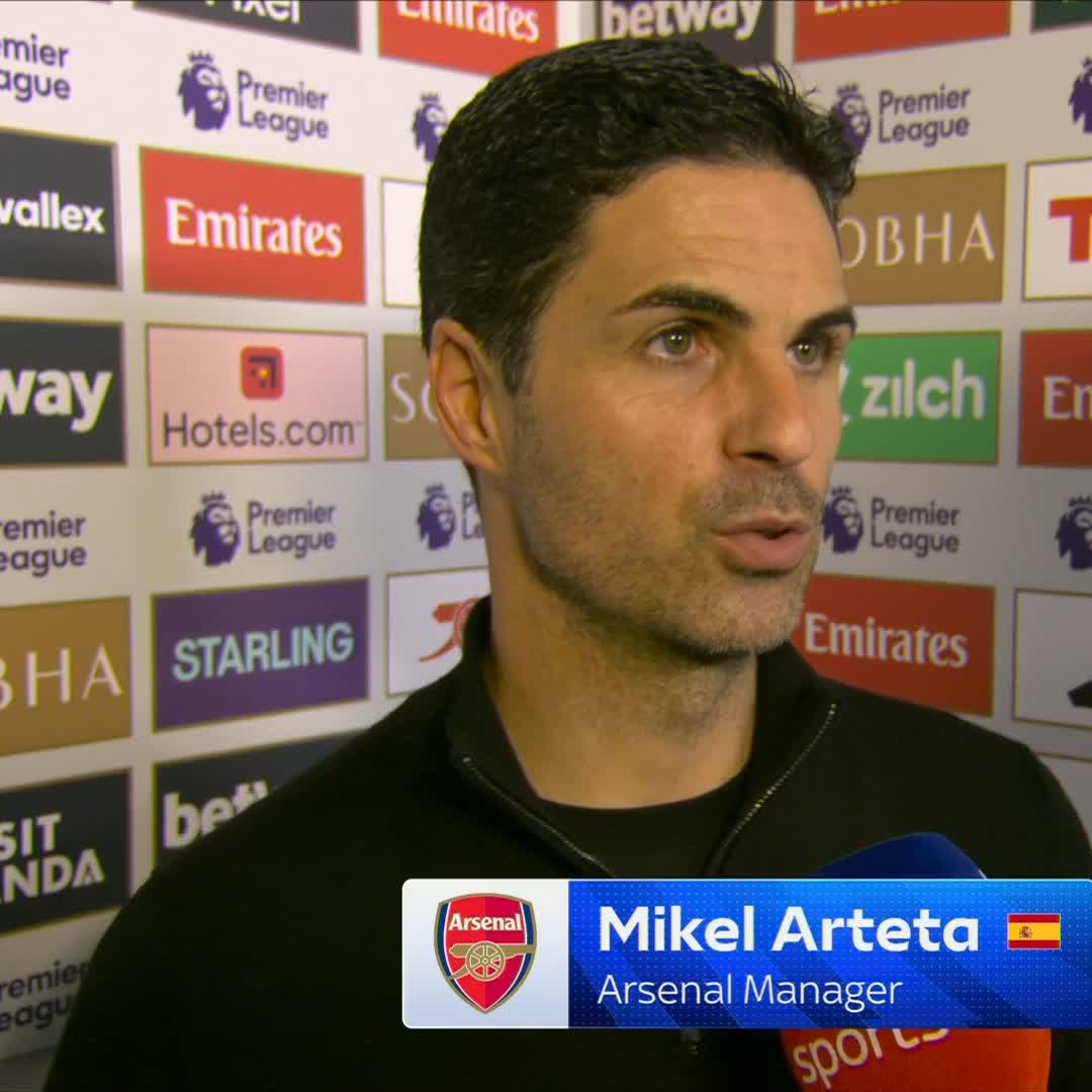 "We believed what we wanted to do was the best partnership" Mikel Arteta on Piero Hincapié making his first start for Arsenal in the Premier League 🔴