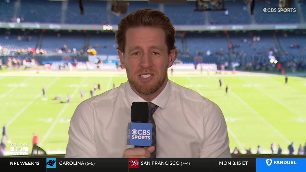 Took a bit, but JJ Watt finally got the 6-7 reference 😂