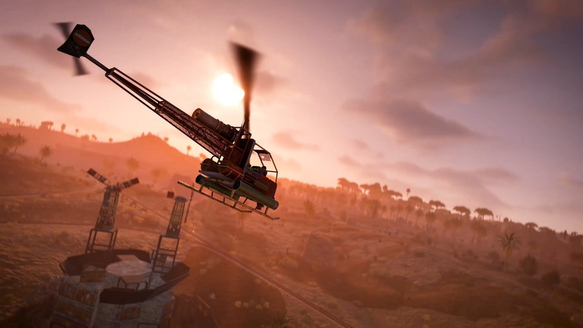 This month's update includes several balances to helicopters and how players combat them. 🚁🎯💥 Throwing flares from your inventory will no longer distract homing missiles. When a flare launcher is reloading, subsequent homing missiles will pose a legitimate risk to the helicopter, and the pilot will need to choose whether to fight or flee. Read more on our DevBlog: