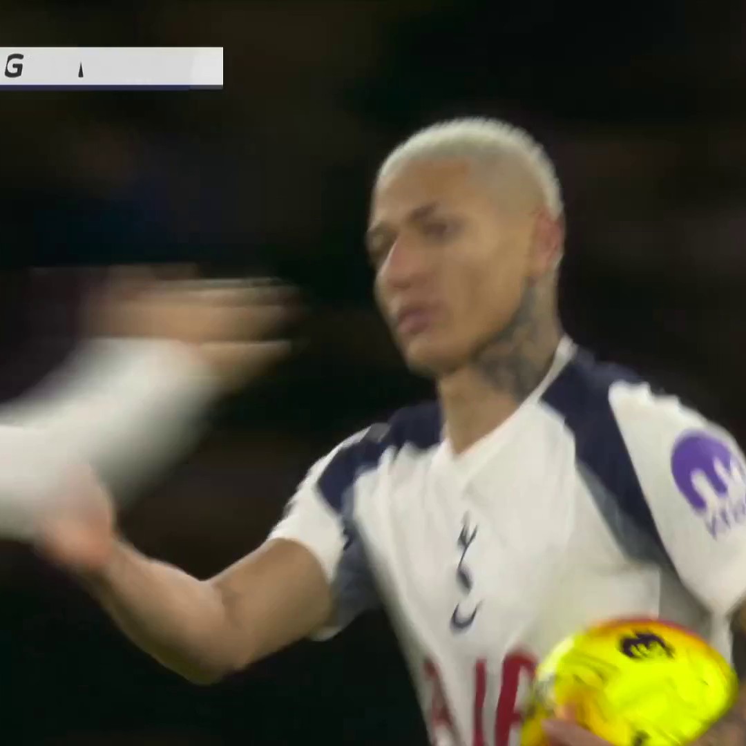 Richarlison does this with Spurs’ first shot of the game 🤯 (via NBC Sports Soccer)