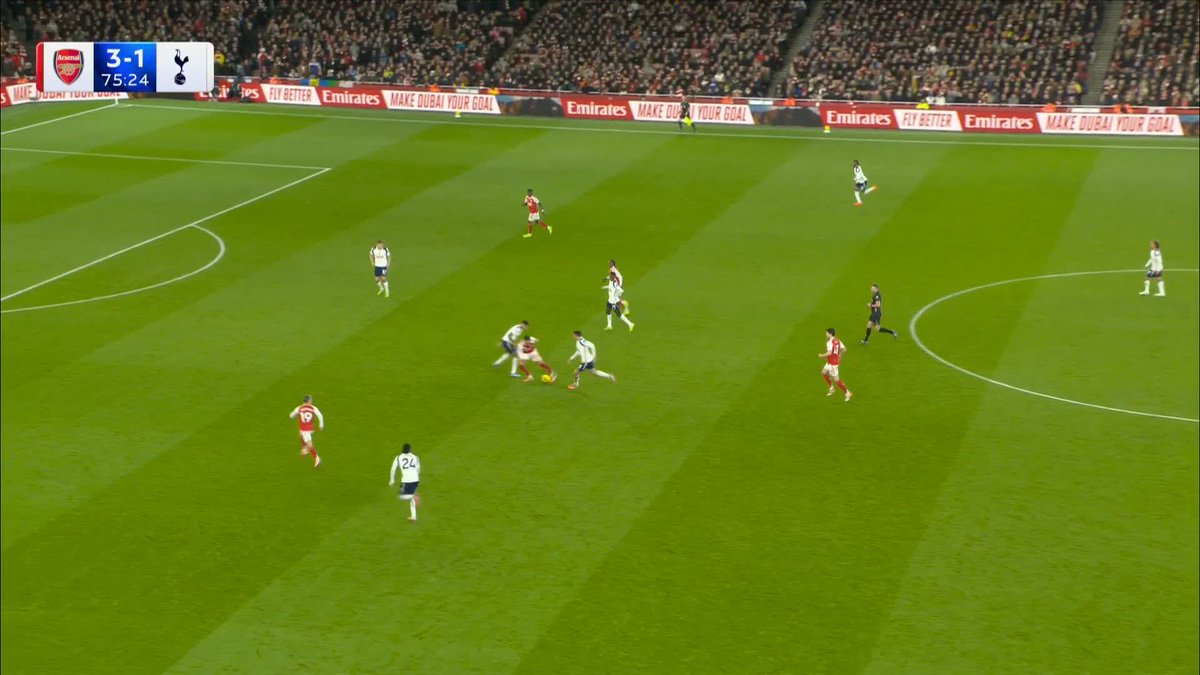It's a North London derby hat-trick for Ebere Eze! 🤯