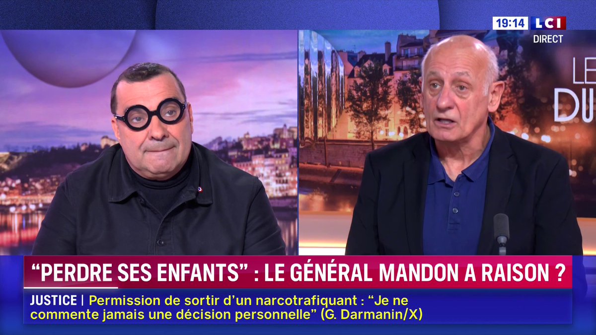 "Perdre ses enfants" : le général Mandon a-t-il raison ? 🗣️ "Nous ne sommes plus familiers avec l'idée que nos enfants peuvent mourir pour la patrie. Personne d'autre qu'un militaire ne peut mieux le dire" : jean-michel aphatie