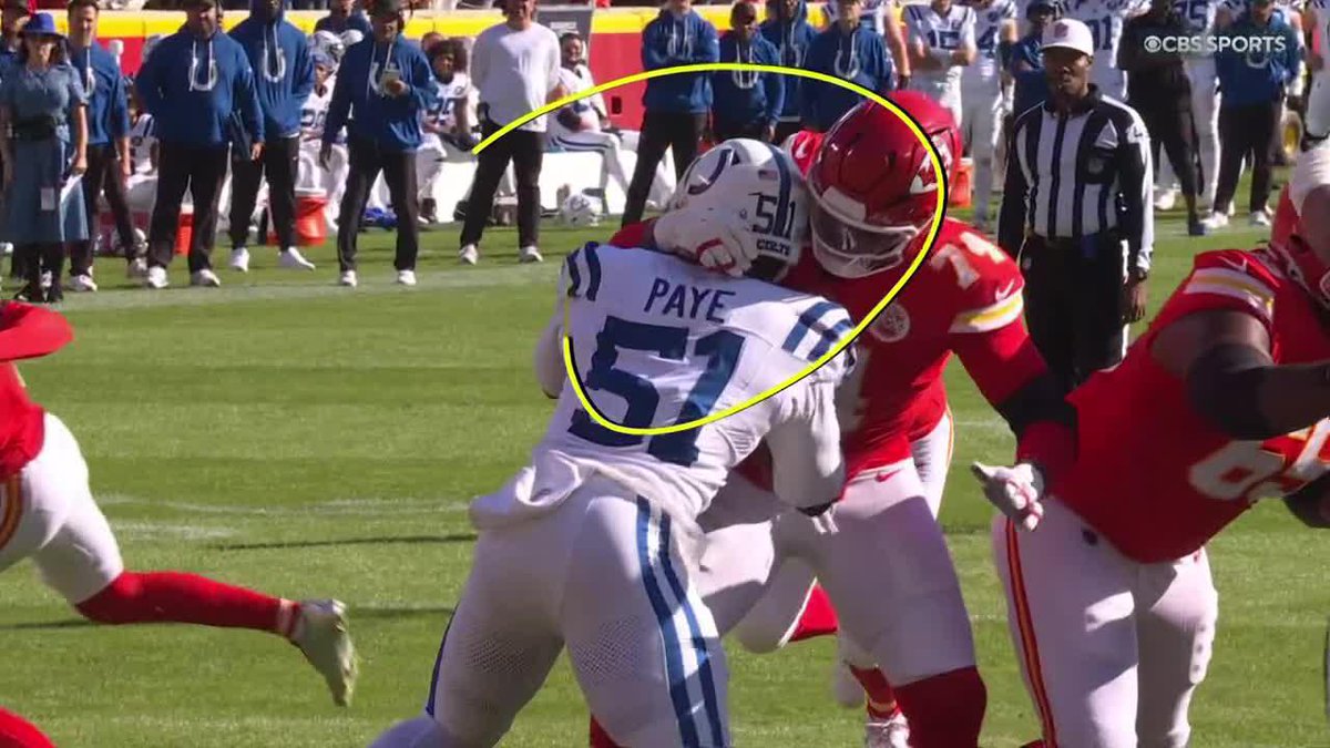 Jawaan Taylor called for a crucial penalty, negating a Travis Kelce TD