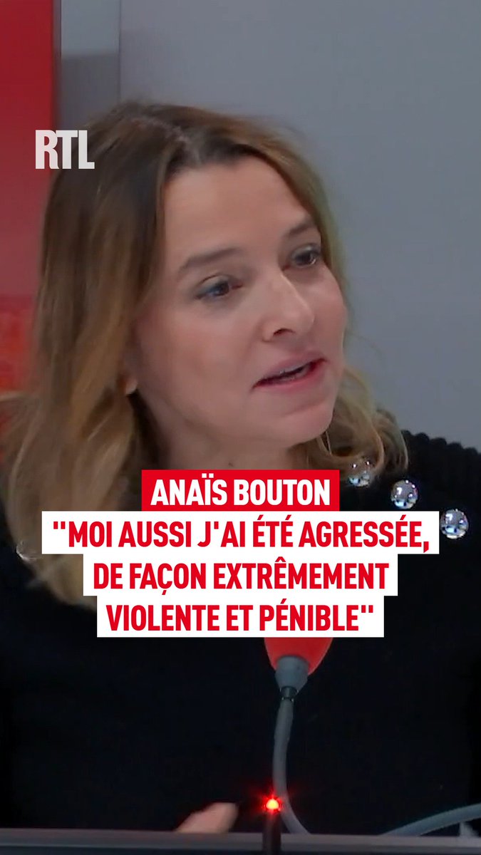 🎙️ "La prescription est l’alliée des agresseurs" ANAIS BOUTON dans “RTL Soir week-end”, au micro de Vincent Parizot, se confie sur les violences qu'elle a subit à 14 ans par un ami de son père, "un très grand ponte des médias", sur #RTL