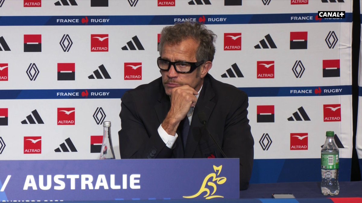"On est moins forts qu'il y a 4 ans." 🎙️ Fabien Galthié dresse le bilan de la tournée d'automne 🐓 #FRAAUS