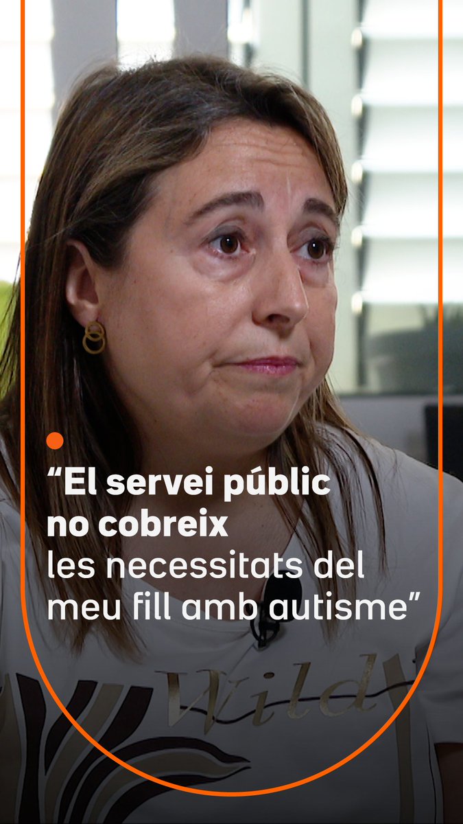 “El servei públic no cobreix les necessitats del meu fill autista.” La Patricia és la mare de l’Èric, que té autisme sever. Denuncia la manca de recursos: “Ens hem hagut de gastar més de 1.000 € al mes en teràpies privades.” Els preocupa el futur
