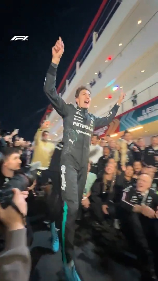 One year ago Mercedes 1-2 🥹