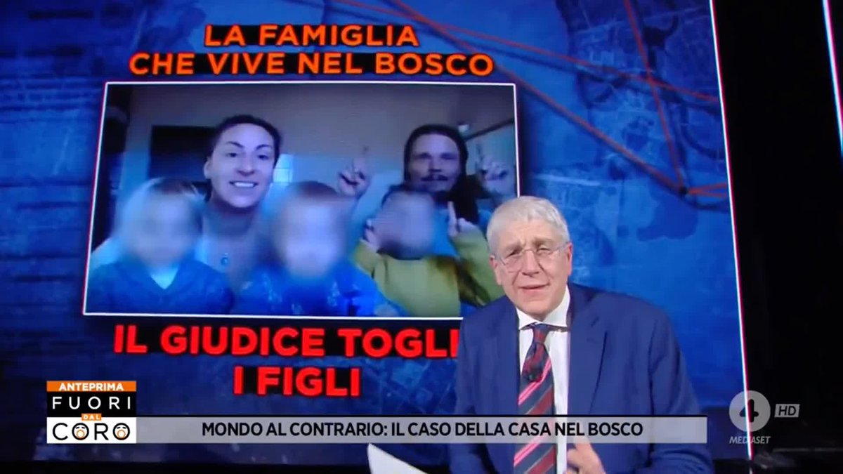 Perché sono stati tolti ai genitori e messi in una comunità i bambini che vivevano nella casa nel bosco e poi, invece, i bambini che vivono nei campi rom e che vengono mandati a rubare sono lì e non si interviene? Apriamo così una nuova puntata di #Fuoridalcoro in onda su Rete 4