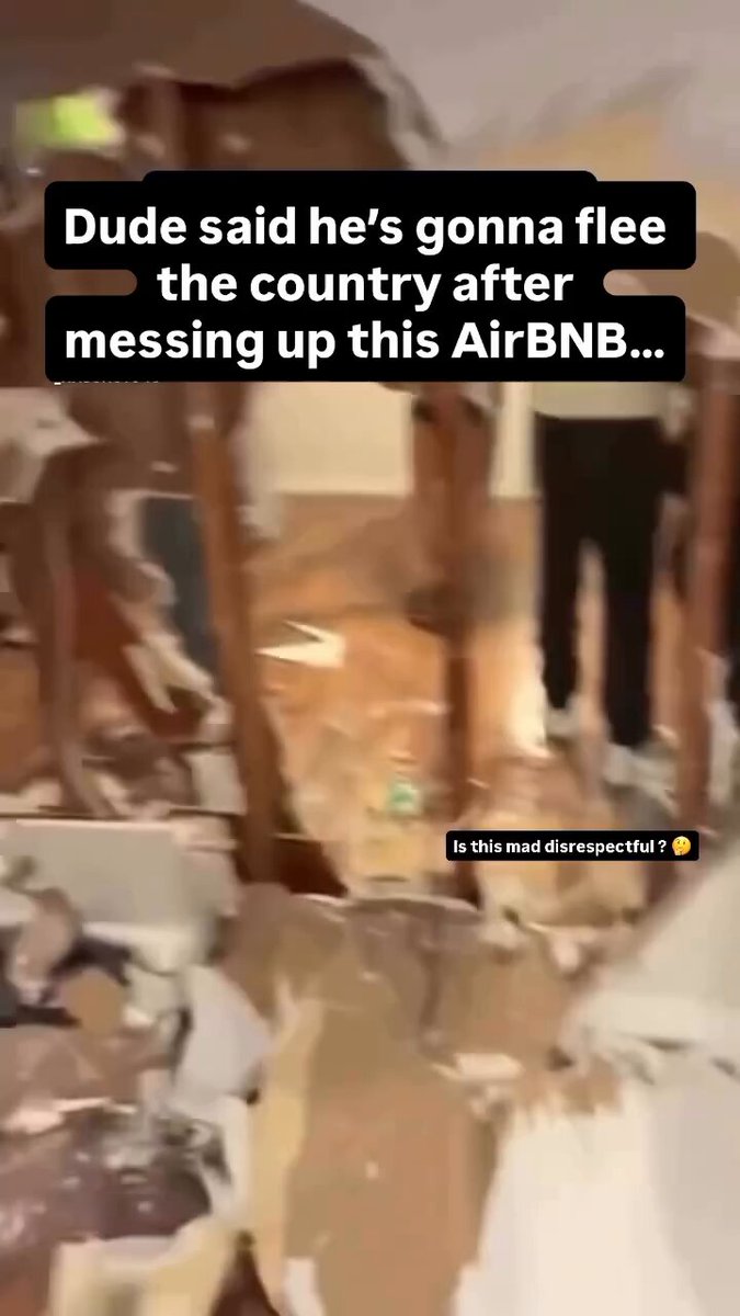 These kids completely DESTROYED this rental...