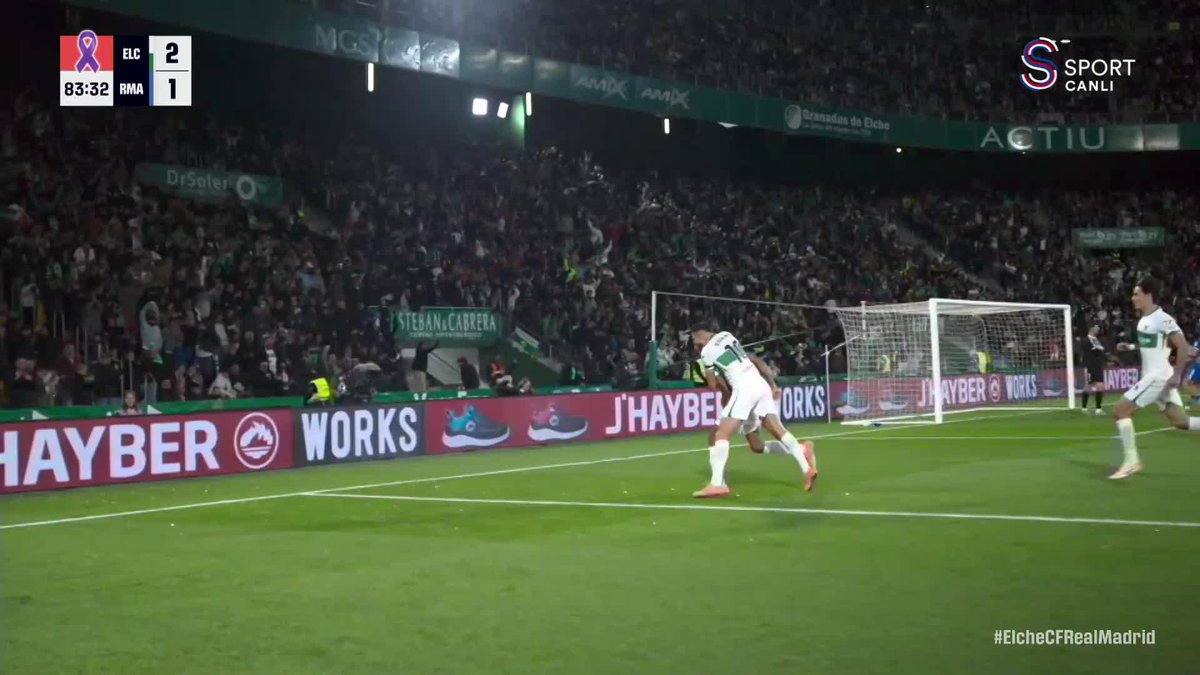 Elche, Real karşısında yeniden önde!