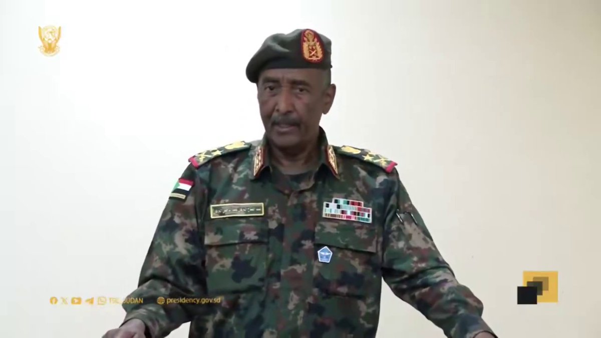 رئيس مجلس السيادة الفريق أول الركن عبد الفتاح البرهان: نثمن مساعي ولي العهد الأمير محمد بن سلمان من أجل معالجة الأزمة السودانية وهي فرصة لتجنيب السودان الدمار والتمزق