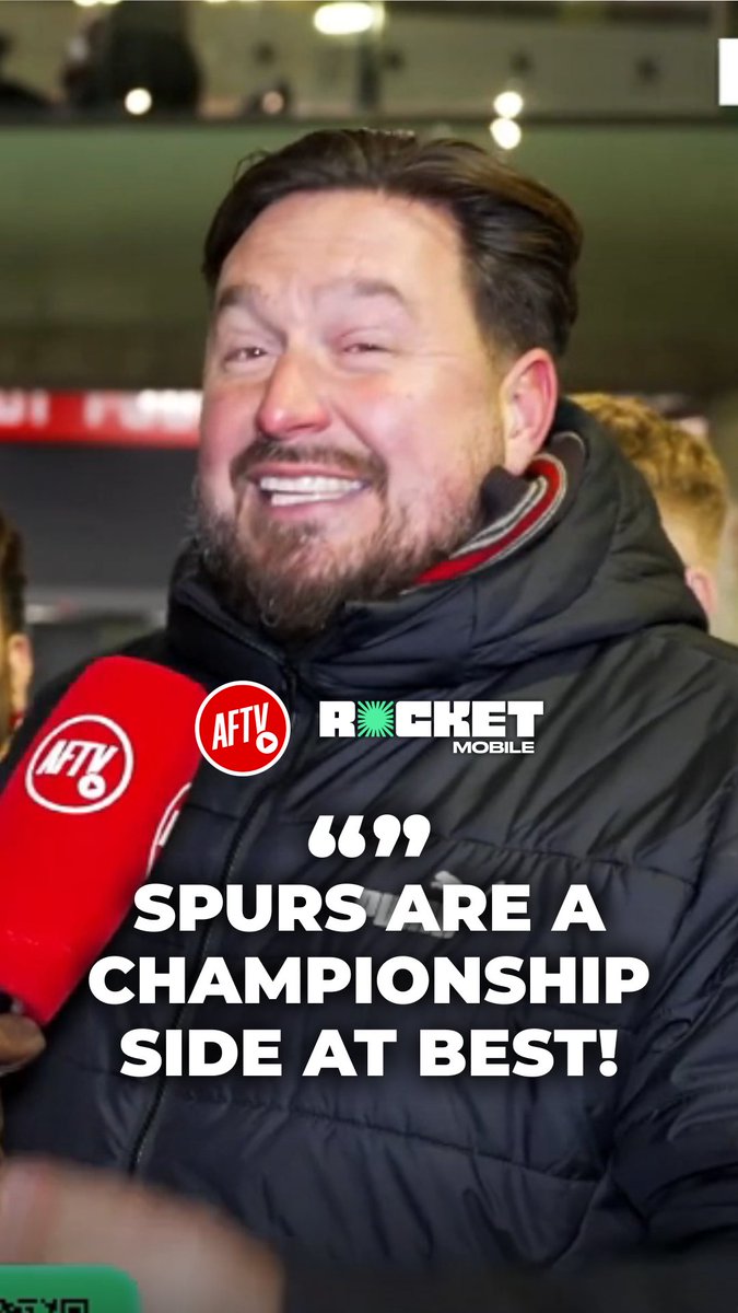 🗣️ "They should've been relegated last season!" 😂 Get unlimited data, calls, and texts for just £16 a month! Switch now to Rocket Mobile 👉 #ad UK only. T&amp;Cs apply. #FanCams