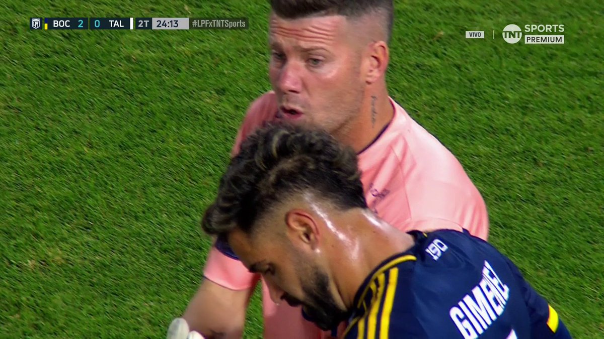 🧂SALADÍSIMO MILTON GIMÉNEZ. Cuando va al arco, GUIDO HERRERA con un tapadón le sacó el gol al 9 xeneize.