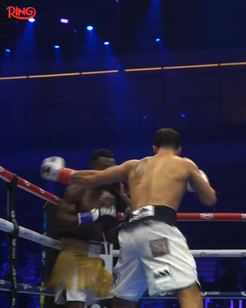 The moment Vito Mielnicki Jr FLATTENED Samuel Nmomah 💥 #TheRingIV on DAZN | موسم الرياض | Riyadh Season 🥊