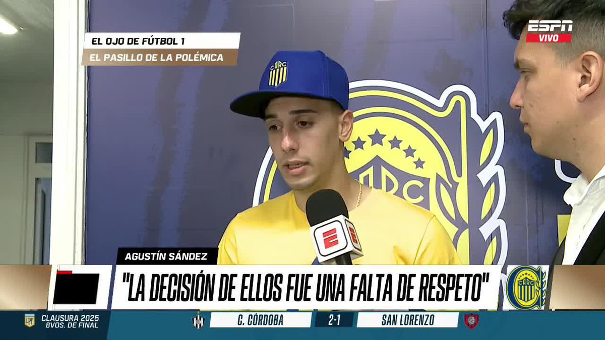 "ES UNA FALTA DE RESPETO" Gusa Sández sobre el "ESPALDAZO" de Estudiantes en Arroyito. 📺 #ESPNFútbol1 | #DisneyPlus Plan Premium