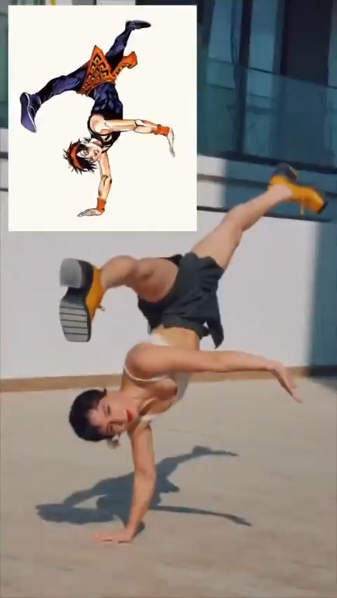 Essa mina prova que as poses de Jojo são humanamente possíveis de se reproduzir