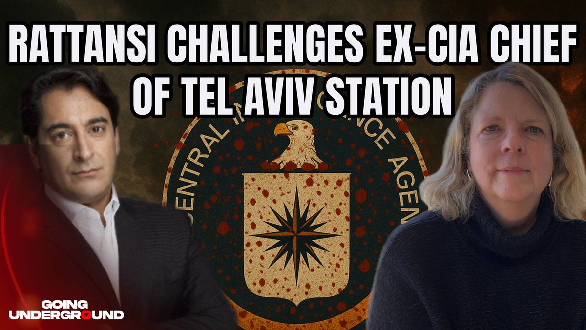 🚨NEW EPISODE OF GOING UNDERGROUND Israeli Influence, Al Qaeda, Assassination: Afshin Rattansi Challenges Ex-CIA Tel Aviv Station Chief Susan Miller What was the extent of the CIA's alliance with ISIS and Al Qaeda? Why is the CIA trying to overthrow Venezuela's Nicolas Maduro for bogus narcotrafficking allegations when the CIA has its own history of narcotrafficking? How deep are the CIA's links to Mossad? All this and more on this episode of Going Underground
