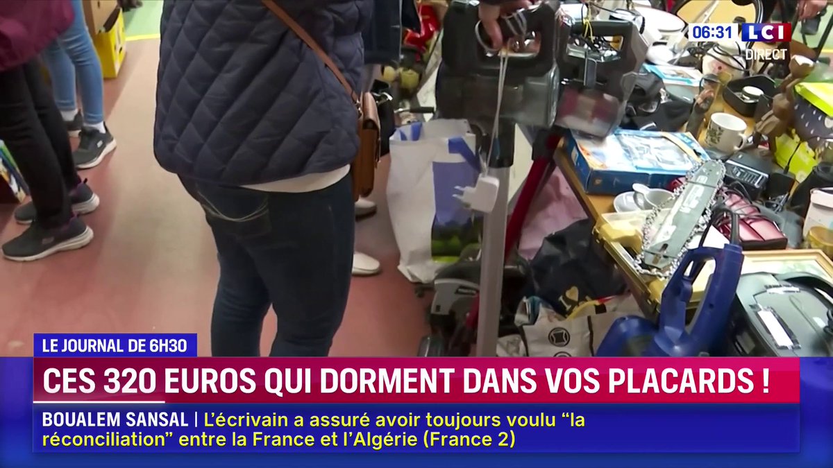 💶 320 euros en moyenne dorment dans les placards des Français ! Vêtements, jouets, matériel informatique : c'est le montant de biens inutilisés qui dorment chez les Français