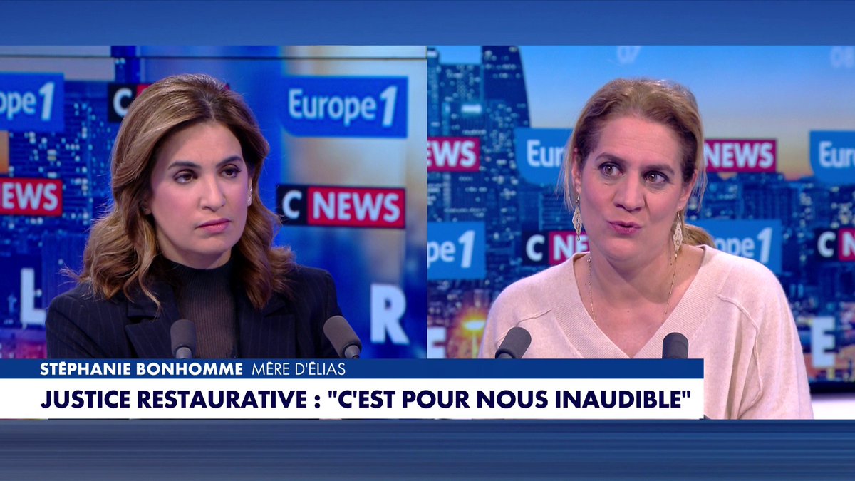 «La justice restaurative est pour nous inaudible, les assassins de mon fils ne sont pas humains, contrairement aux juges», dénonce la mère d'Elias, tué à Paris par arme blanche, dans #LaGrandeInterview.