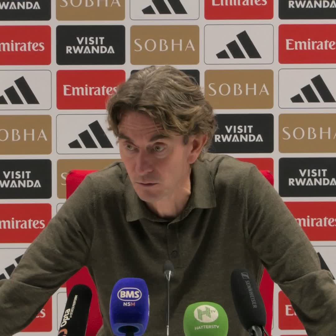 🗣️"I can only apologise to the fans" 🗣️"I was expecting much more from us" Spurs boss Thomas Frank takes full responsibility for Sunday's North London derby defeat⚪