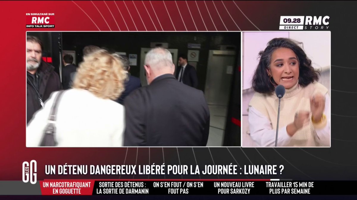 🗣️ Chirinne Ardakani, avocate : "Il faut arrêter avec cette expression de juges rouges. Les détenus sont des êtres humains. il faut respecter respecte le droit des personnes détenues." 🗣️ Isabelle, au 3216 : "Le Syndicat de la magistrature n'est pas à gauche ?" #GGRMC