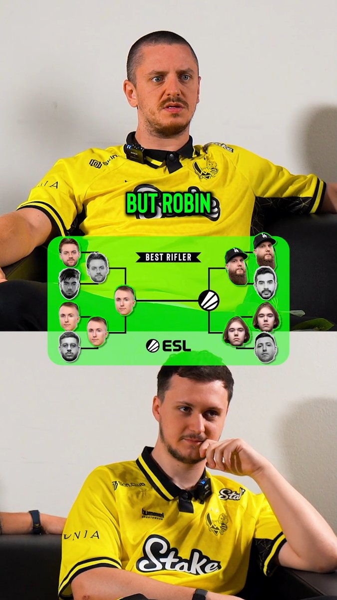 "We can't lie to teammates." 🤭 Dan Madesclaire &amp; MEZII' pick their greatest ever rifler 🎯