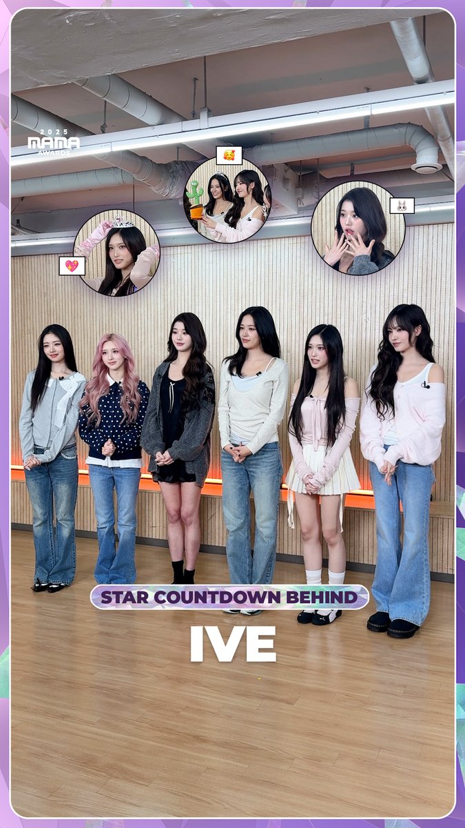 [#2025MAMA] STAR COUNTDOWN Behind #IVE 🎬 Watch the magic of IVE turning into princesses now! 👸💗 공주로 변신한 IVE, 그 마법 같은 비하인드 공개! 👸💗 HEAR MY ROAR, UH-HEUNG 2025 MAMA AWARDS 2025.11.28-29 (HKT) Kai Tak Stadium (HONG KONG) & Mnet Plus #MAMAAWARDS #2025MAMAAWARDS