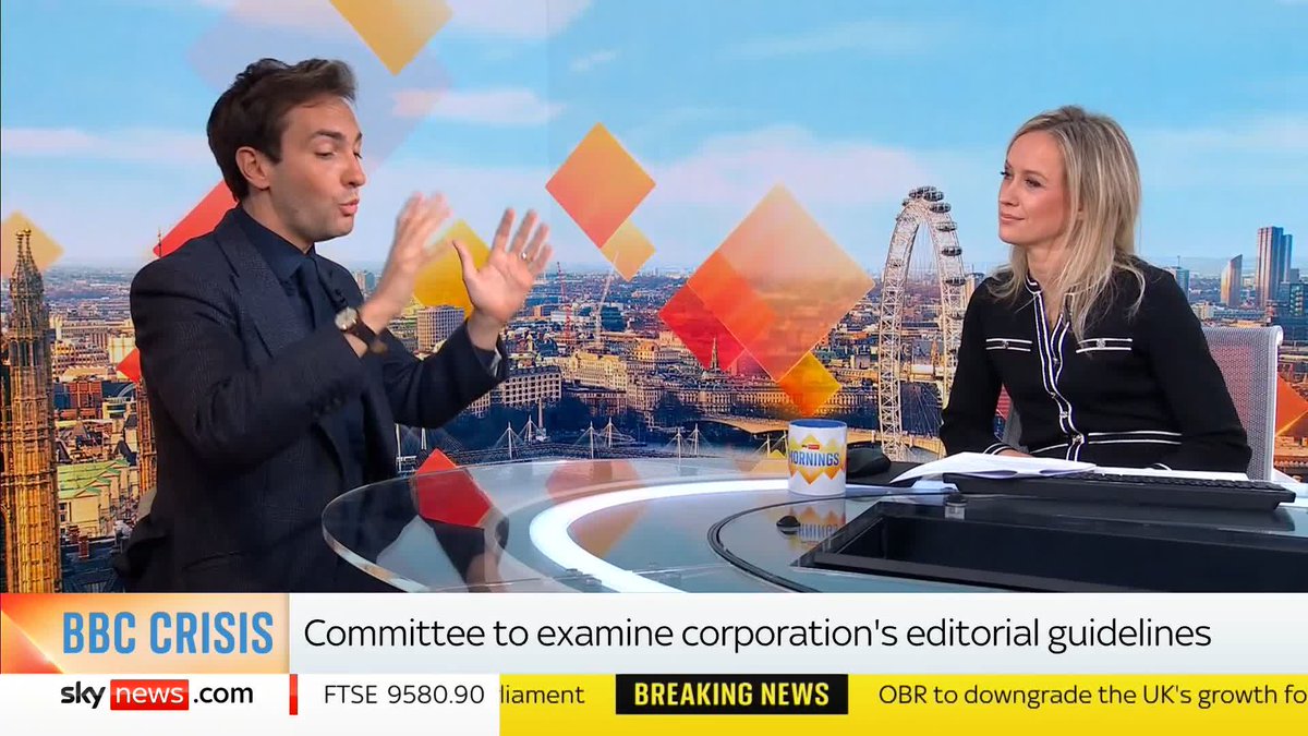🗣️ 'They do not ask themselves the sort of searching questions about their own bias and their own prejudice, that they are all too willing to ask of other people' Sophy Ridge speaks to Lewis Goodall about the BBC's select committee meeting ⬇️ 📺 Sky 501