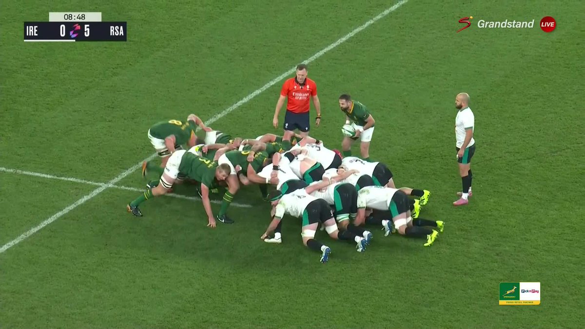 🔞 Springboks scrum porn.