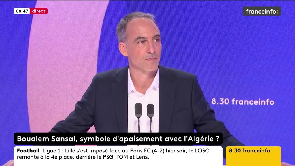 🔴 Gestion des relations avec l'Algérie ? ➡️ "On doit être ferme, mais il ne faut jamais faire de notre relation avec l'Algérie un sujet de politique intérieure. C'est le ministère des Affaires étrangères qui doit gérer les relations avec l'Algérie", dit Raphaël Glucksmann
