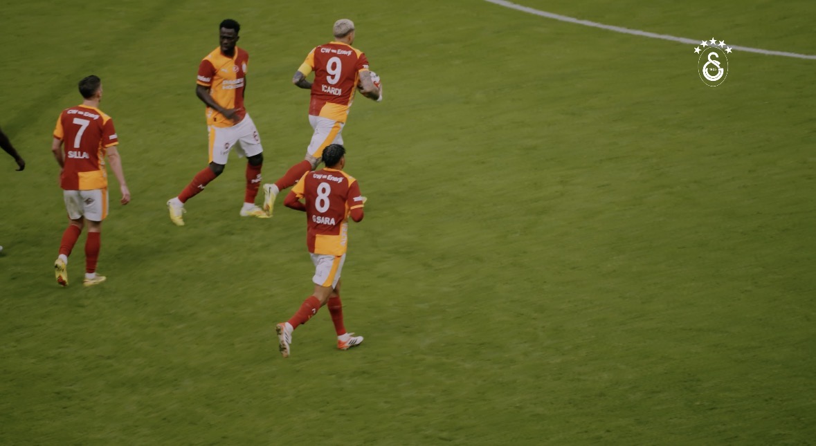 ⚽️ Kazımcan’ın şık asistinde, Kaptan’dan usta işi bitiriş 💪