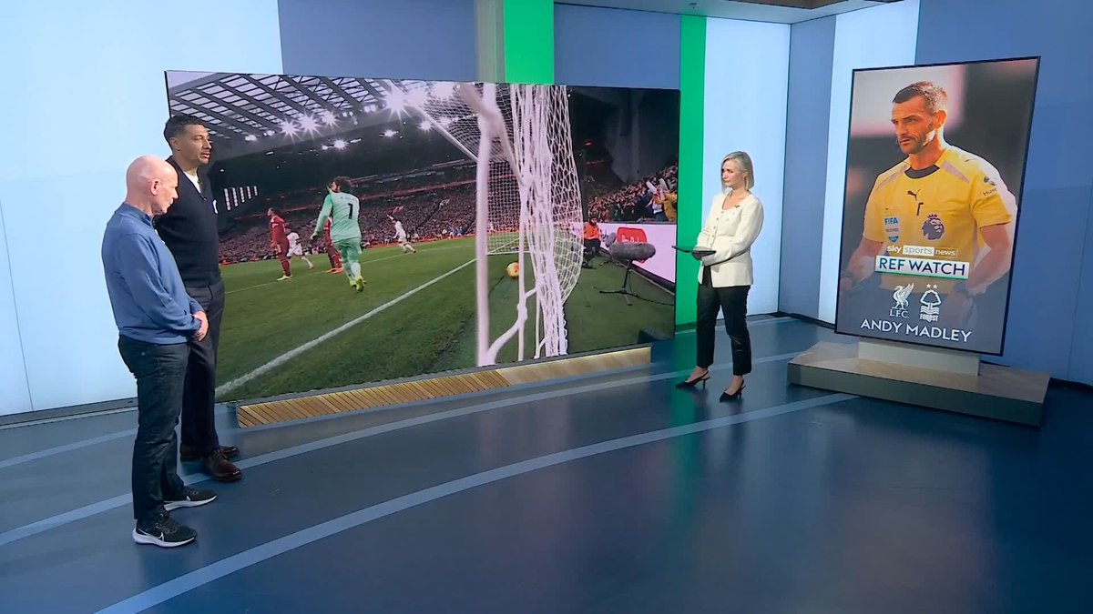 "Liverpool should feel aggrieved by that" Was it the correct decision for Murillo's goal to stand against Liverpool on Saturday with Dan Ndoye deemed not to be impacting Alisson?