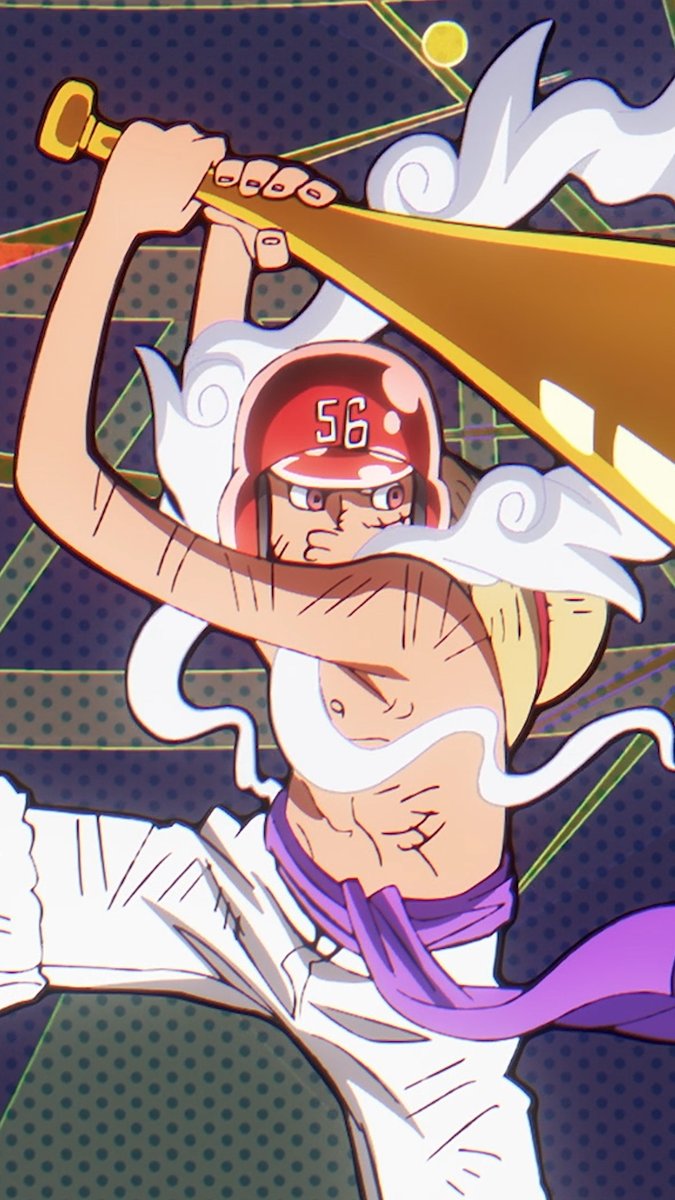 Luffy makes an excellent cleanup hitter.