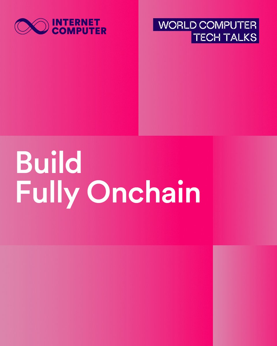 Most dApps run frontends on cloud servers. The Internet Computer serves them onchain from canisters. - No central points of failure - Full decentralization - Thousands of dApps use this today