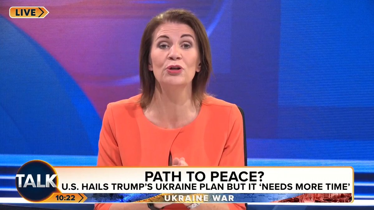 🚨"Donald Trump is acting exactly how you would expect a Russian asset to act. There is no other explanation." Julia Hartley-Brewer blasts President Trump over his 28-point Ukraine peace plan. Julia Hartley-Brewer