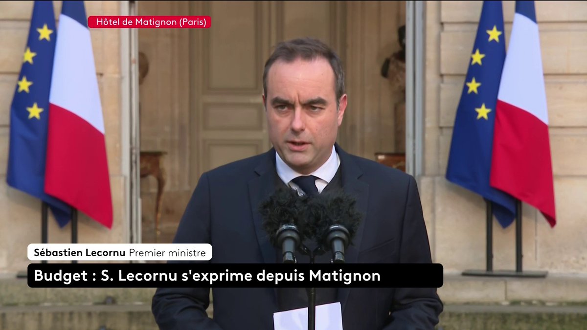 BUDGET 2026 : Le Premier ministre Sébastien Lecornu annonce qu'il saisira "dans les prochains jours" l'Assemblée nationale et le Sénat sur la politique militaire et de défense et le "renforcement de nos armées" (allocution).