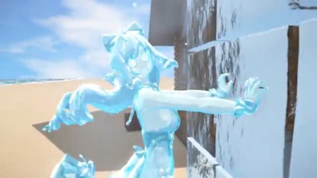 平面化、氷漬けアニメーション