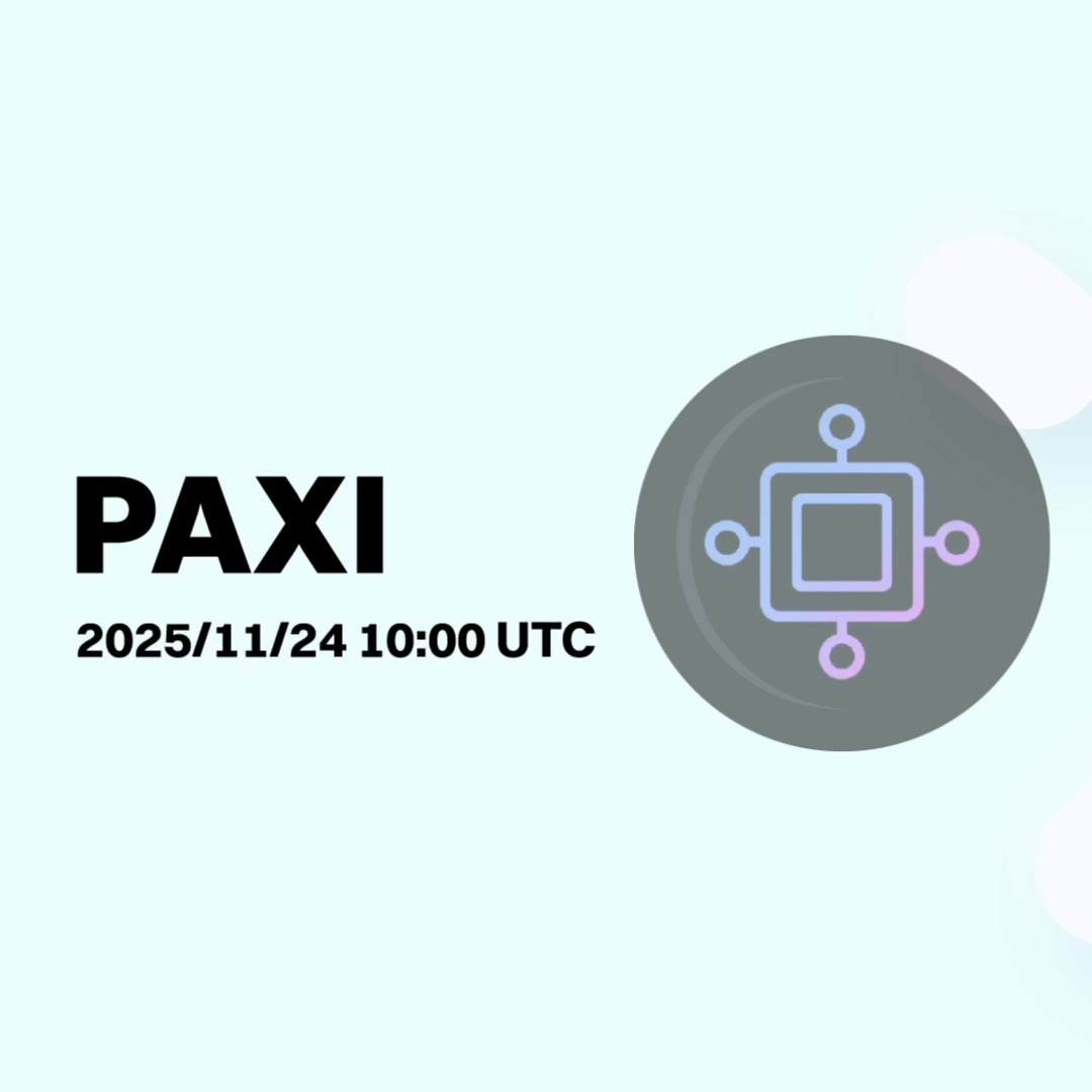 🔥Paxi Network (PAXI) has been listed on BitMart! Paxi Deposit feature: Available Trade feature: 11/24/2025 10:00 AM UTC Withdrawal feature: 11/25/2025 10:00 AM UTC ▶️Trade: MORE👉