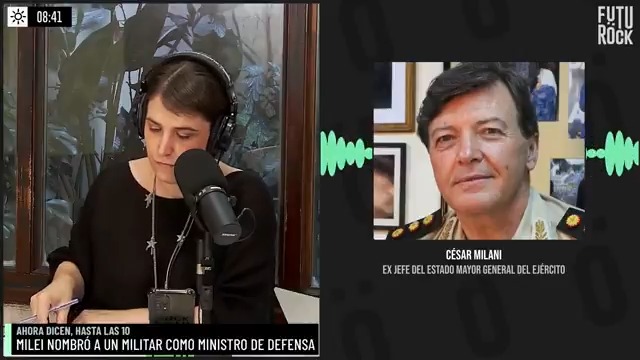 📌 "La designación de un militar en Defensa es una decisión que el peronismo debió tomar hace muchos años" 🗣️ César Milani, ex jefe del Estado Mayor General del Ejército en #AhoraDicen