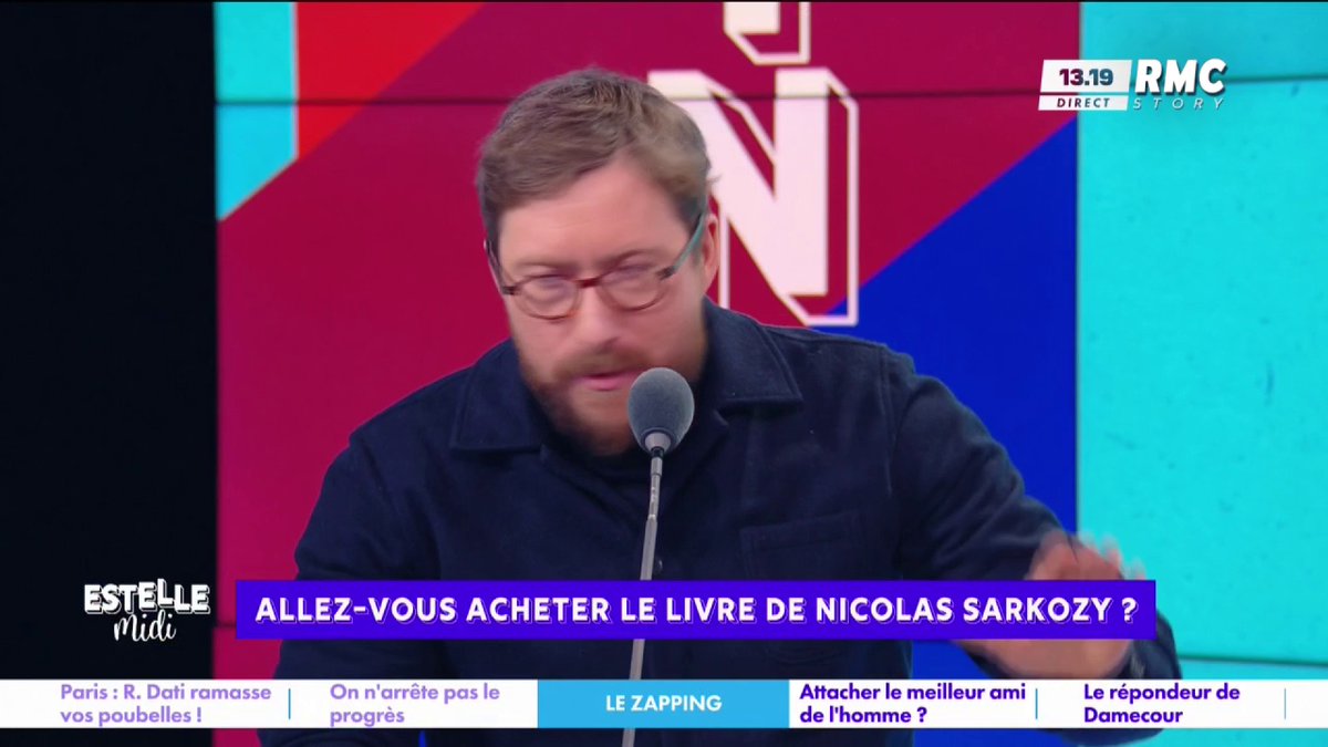 📕 Livre de Nicolas Sarkozy 🎙️ Pierre Rondeau : "Quelqu'un qui va payer 20€ pour s'offrir le journal de quelqu'un qui a fait 20 jours de prison en carré VIP... Mais qui ça intéresse ! Permettez-moi de mépriser les personnes qui ont envoyé des lettres de soutien !" #EstelleMidi
