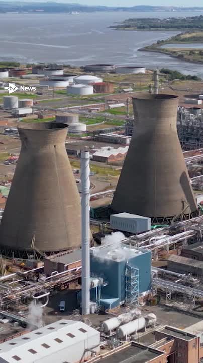 The UK Government will invest up to £14.5m in funding for Grangemouth to support its transition into a clean energy hub.