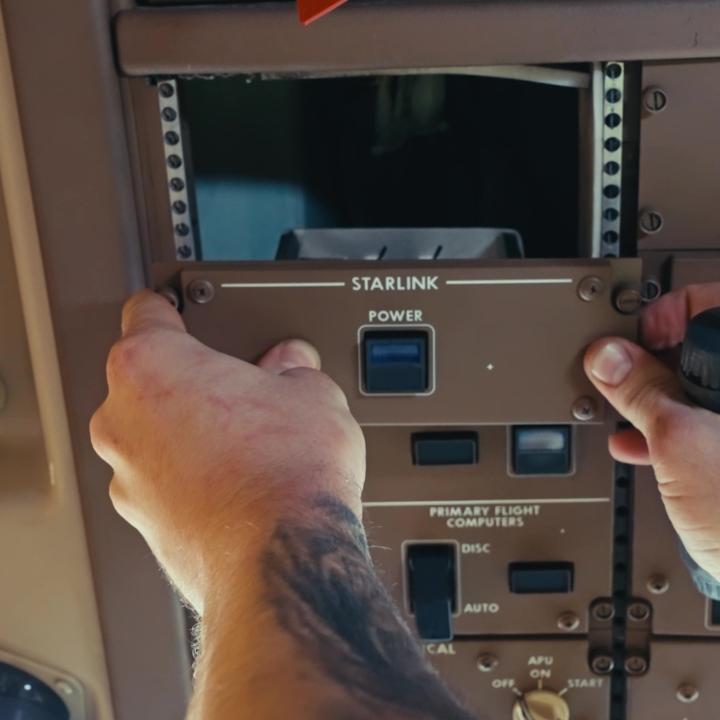 Watch how we install Starlink on our Boeing 777. Our first flight with ultra-fast inflight Wi-Fi is already airborne, with more aircraft being upgraded every month.