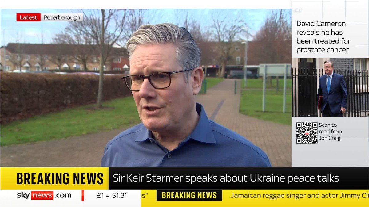BREAKING: Sir Keir Starmer speaks about Ukraine peace talks and assures 'progress is being made' 📺 Sky 501, Virgin 602, Freeview 233 and YouTube