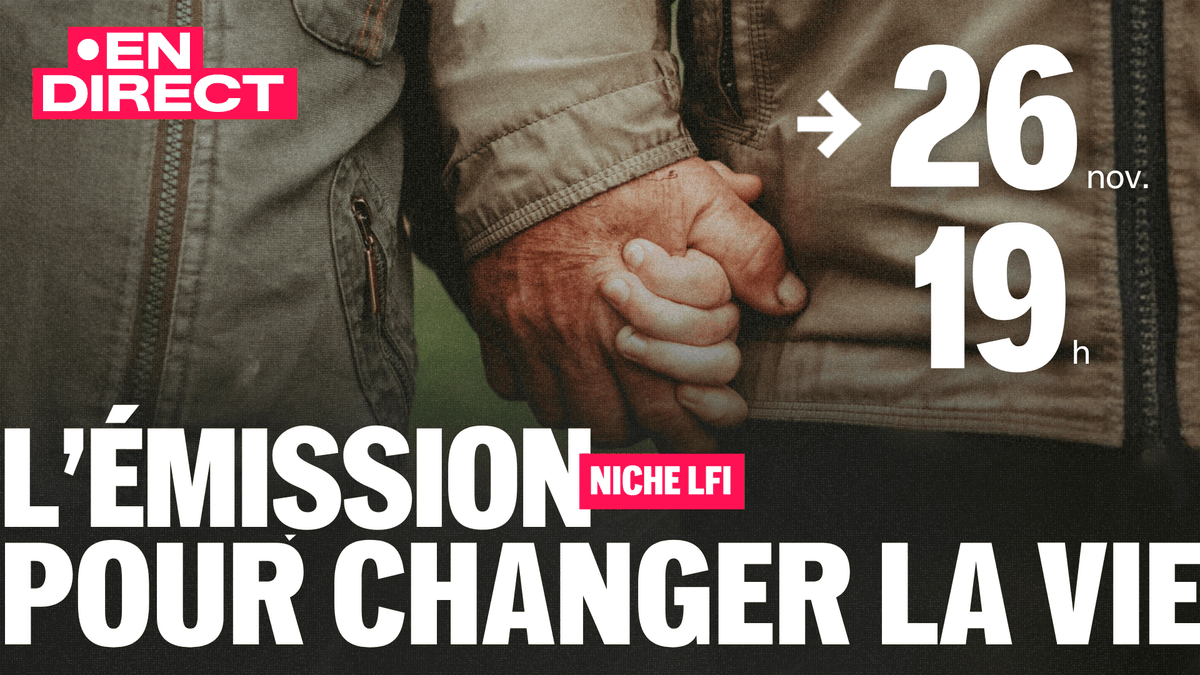 🔴⚡️ L'Émission pour #ChangerLaVie édition 2025 ! ➡️ Rendez-vous mercredi 26 novembre à 19h :