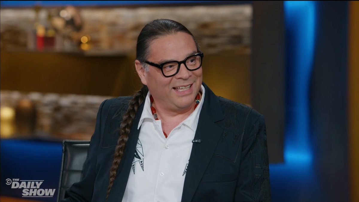 Chef and "Turtle Island” author Sean Sherman (The Sioux Chef) teaches Ronny Chieng how to avoid diluting the Native American experience on Thanksgiving