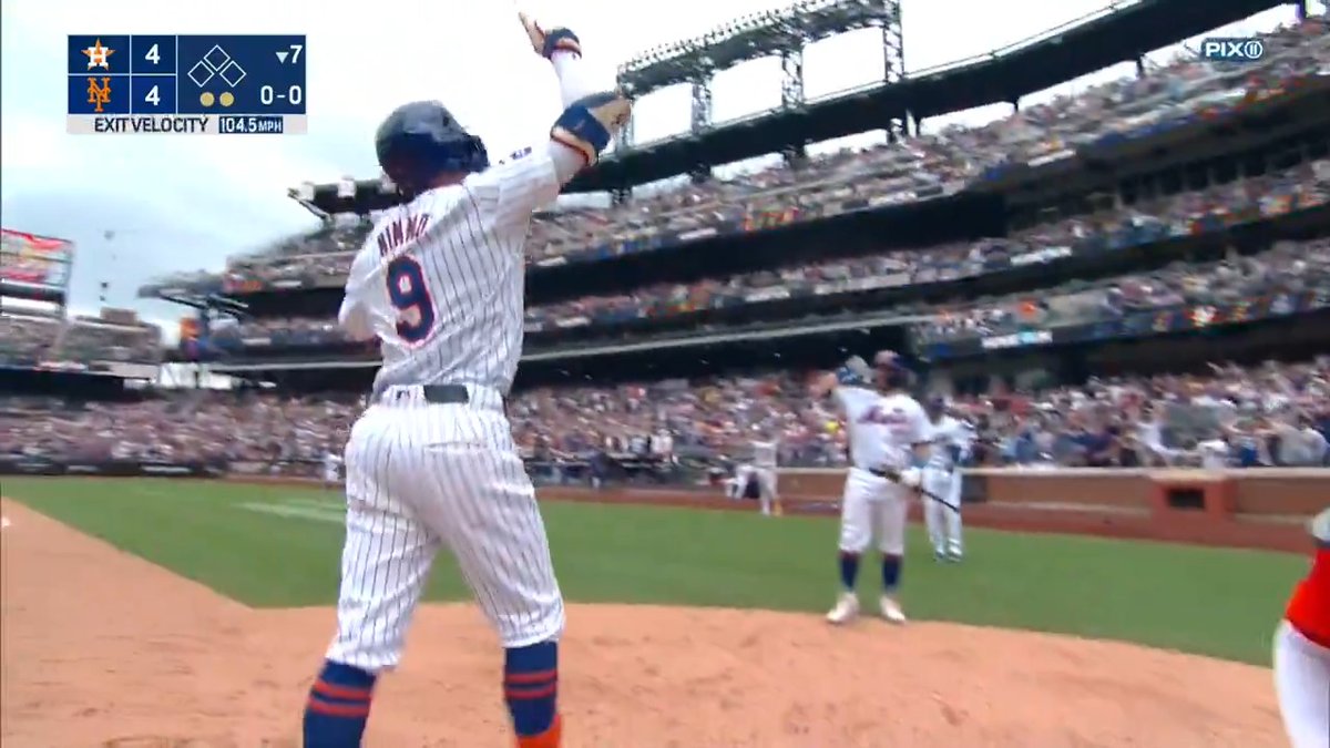 Brandon Nimmo in 51 career games against the Rangers' AL West opponents: .381 OBP .822 OPS 20 XBH 24 RBI