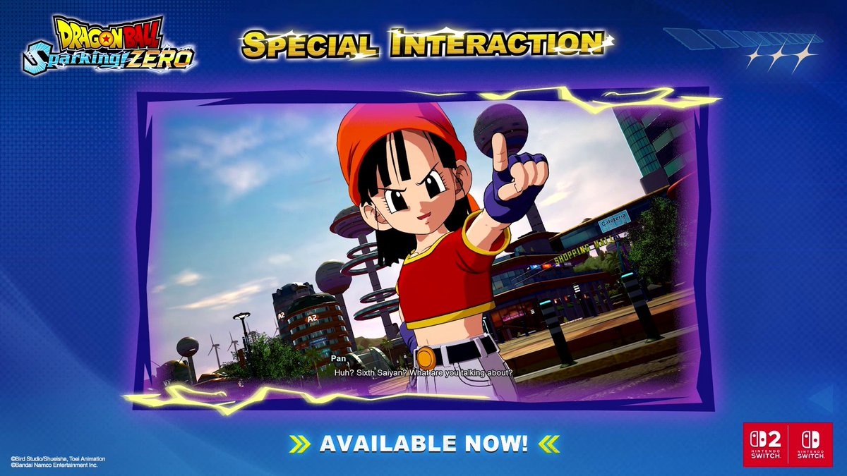The god of destruction meets the next generation… Beerus vs Pan 🌟 DRAGON BALL: Sparking! ZERO available now on Nintendo Switch &amp; Nintendo Switch 2!